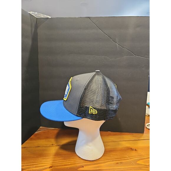 New Era Los Angeles Rams NFL Mesh Trucker 9Fifty Snapback Hat - Picture 3 of 11